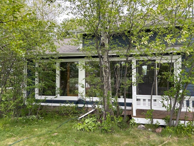 After photo 8 of the completed blue home exterior repaint project